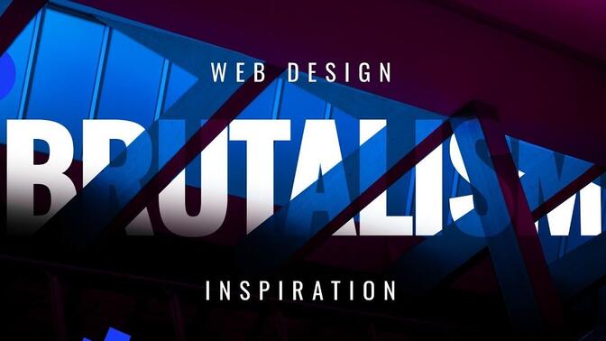 最具创意的网页设计灵感 | BRUTALISM_Best Website Examples for Your Web Design Inspiration
