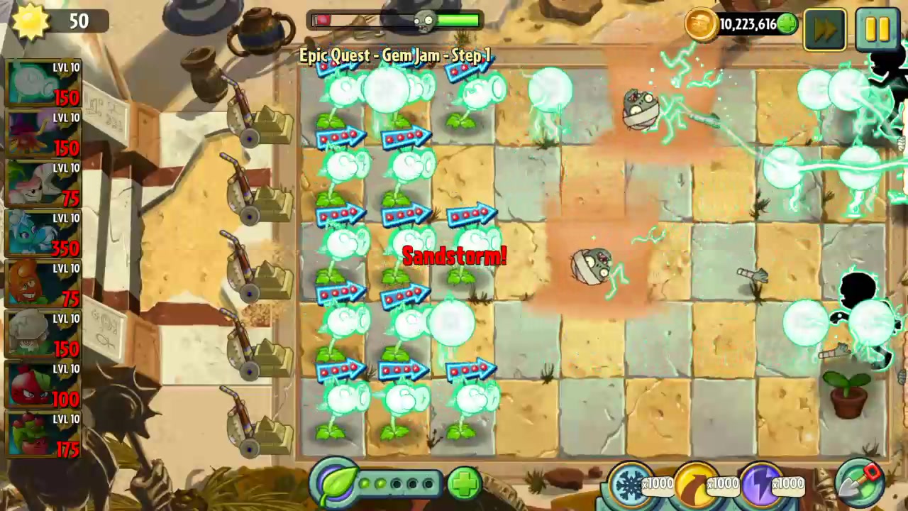 【植物大战僵尸2】电能豌豆专场过任务