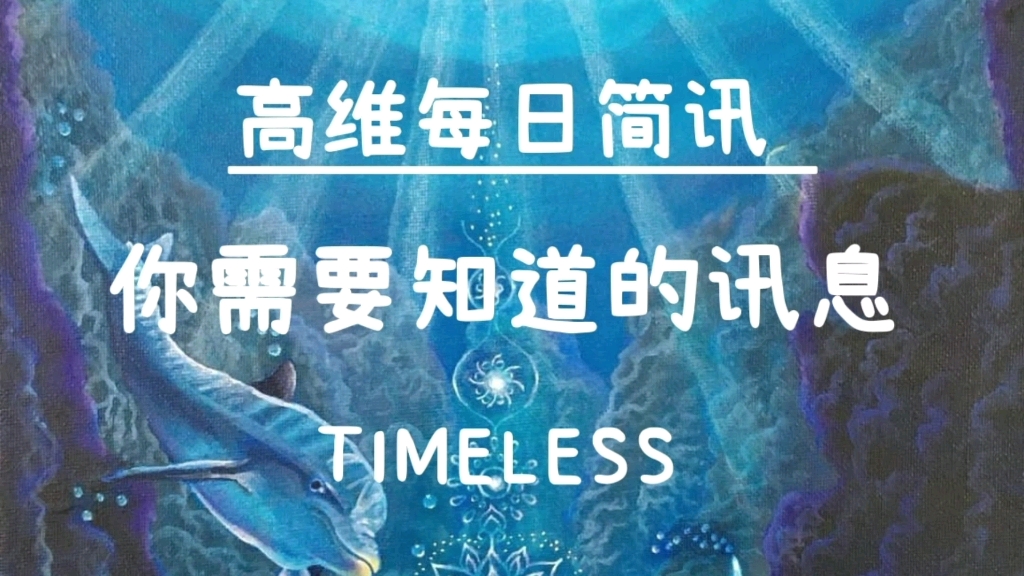 【高维每日简讯】你需要知道的讯息(极简)timeless哔哩哔哩bilibili