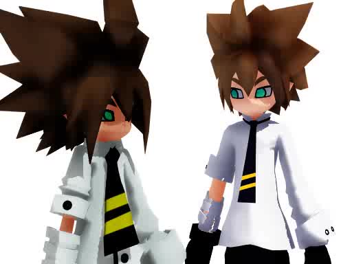 【凹凸世界mmd/安迷修】改模与官模