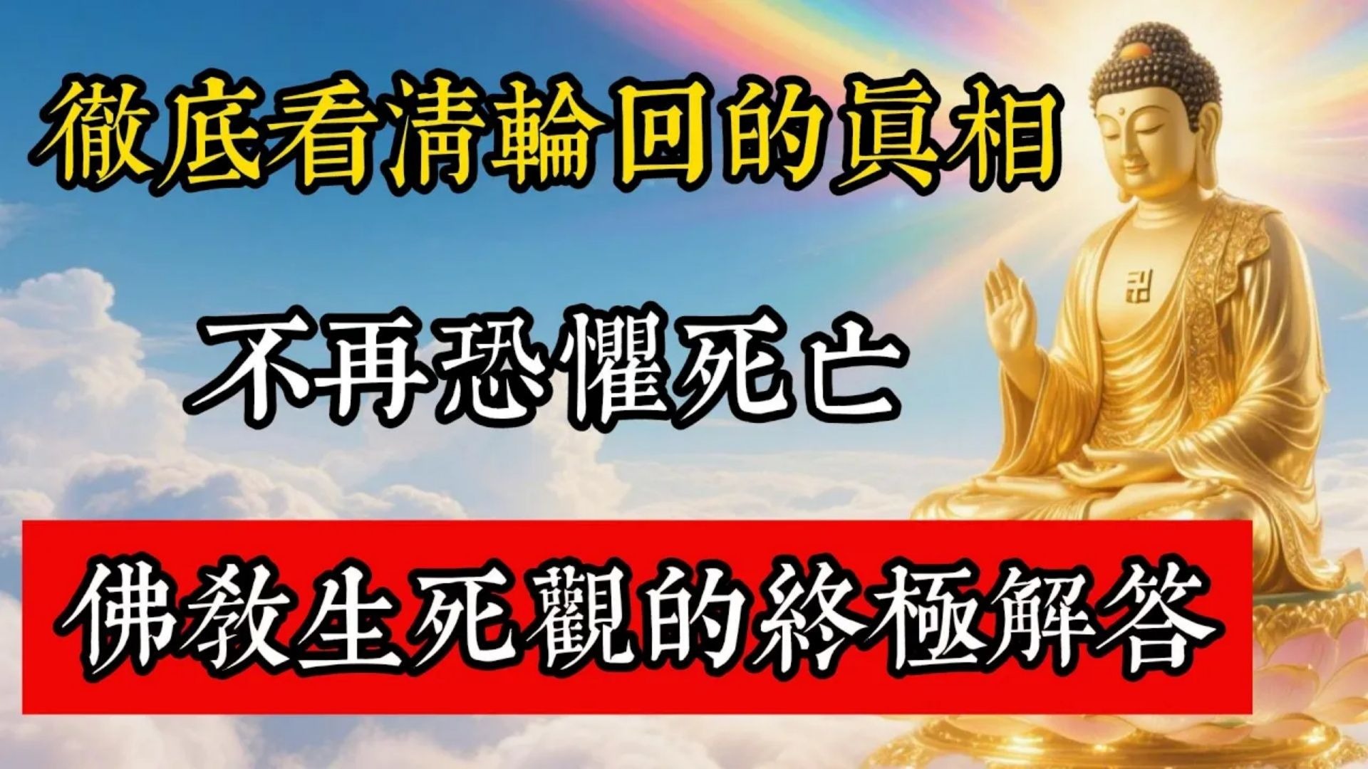 看清輪迴的真相，不再恐懼死亡，佛教生死觀的終極解答#佛教 #佛家 #佛法 #佛學知識 #佛學智慧 #修心修行 #佛教文化 #禪悟人生 #傳統文化