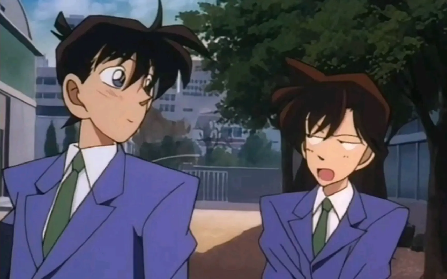 最初的新一和小兰