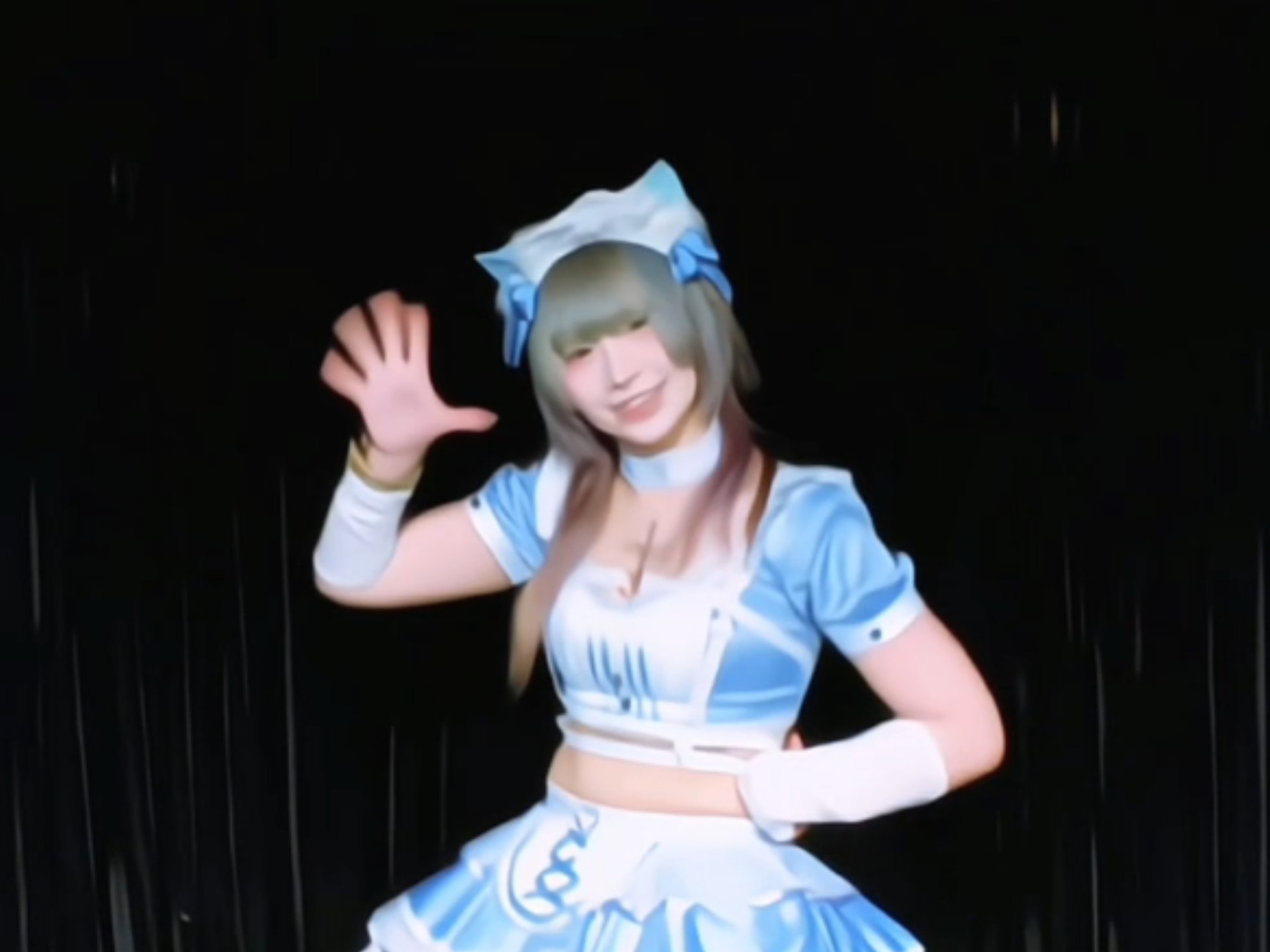 Aozora's Rhapsody! Quickly steak to mess with but... There's no expression management at all!