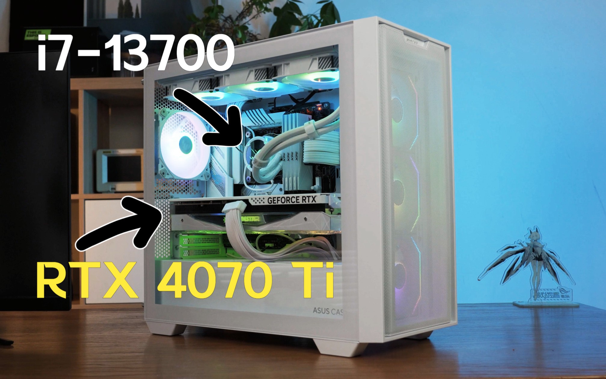 自作ゲーミングPC 第13世代CORE i7 13700KF RTX4070Ti