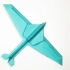 飞行平稳的纸飞机折纸，好玩，折法简单