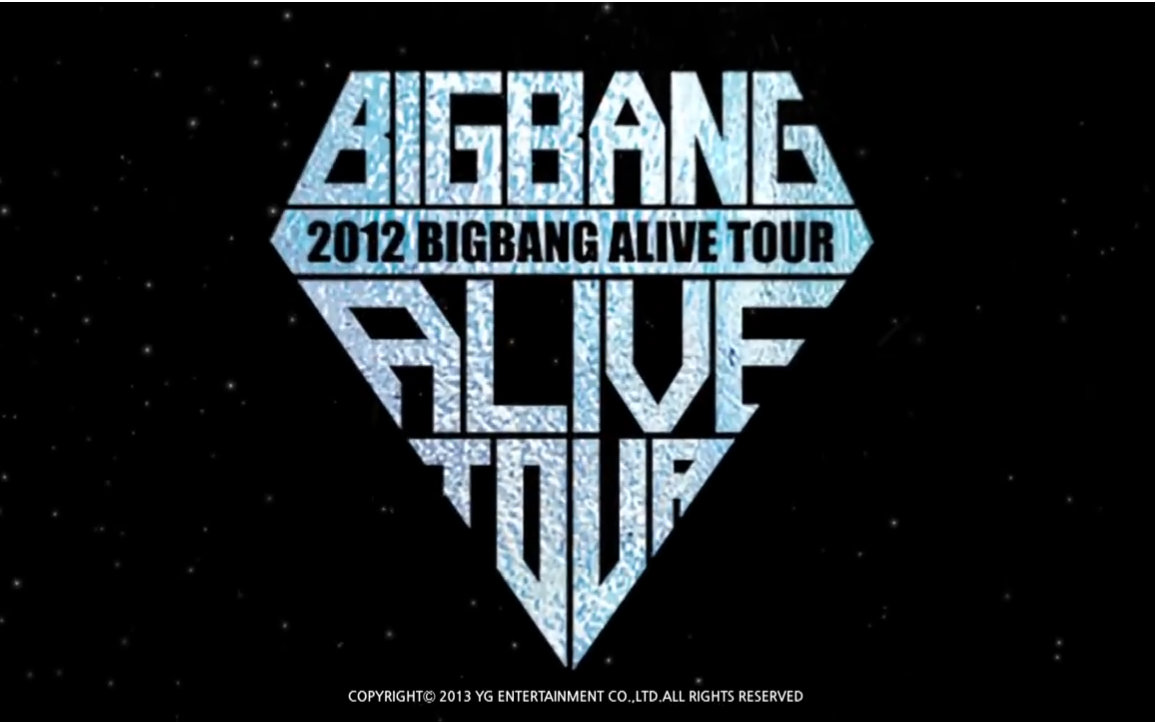 bigbang alive galaxy world tour 官方dvd和成员舞台自拍合集