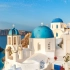 圣托里尼·Santorini｜因为悬崖上的蓝与白，因为爱情海有爱情