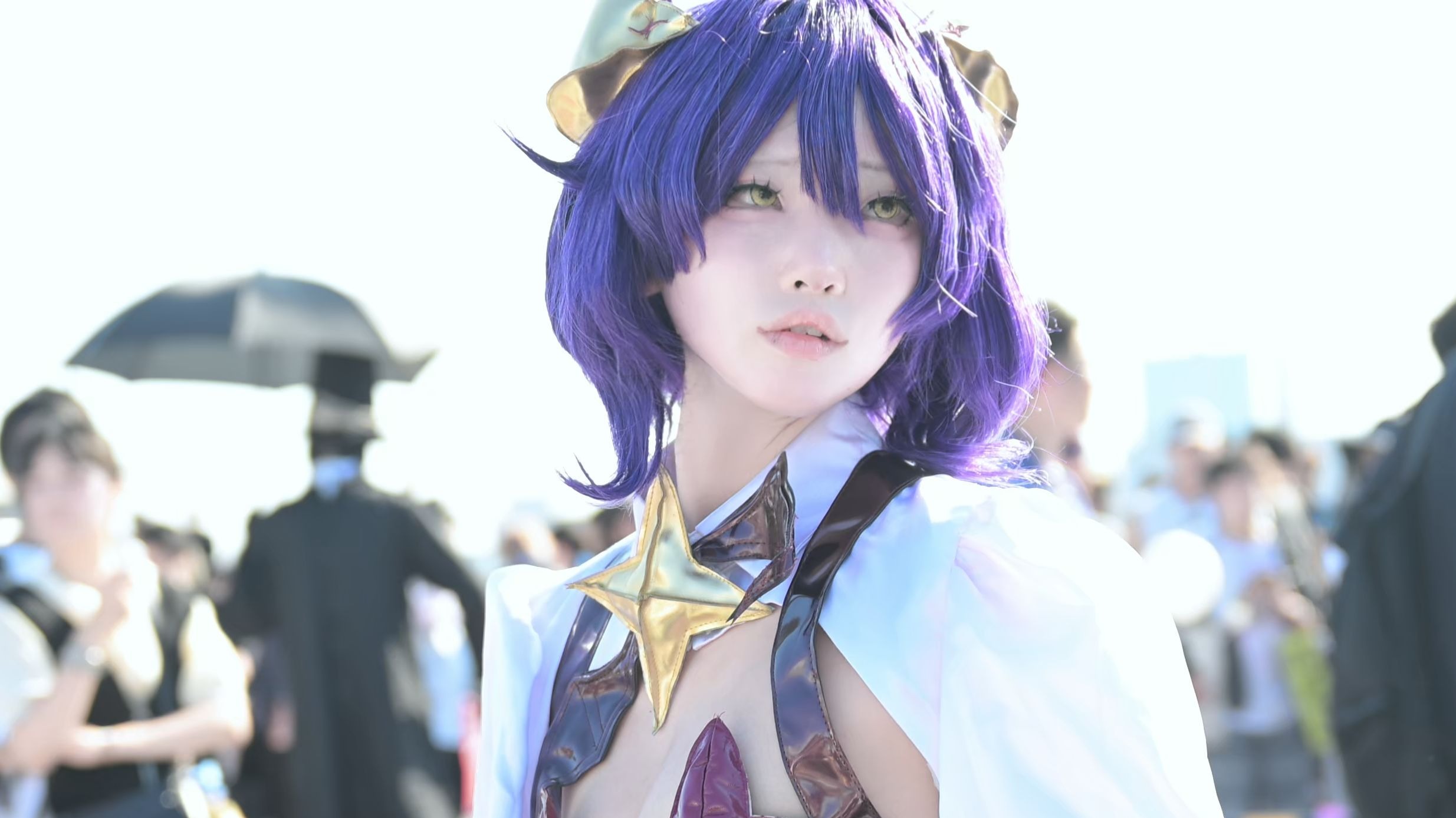 东京【c106】梦想成为魔法少女 柊舞缇娜cos 出镜：世界えるか