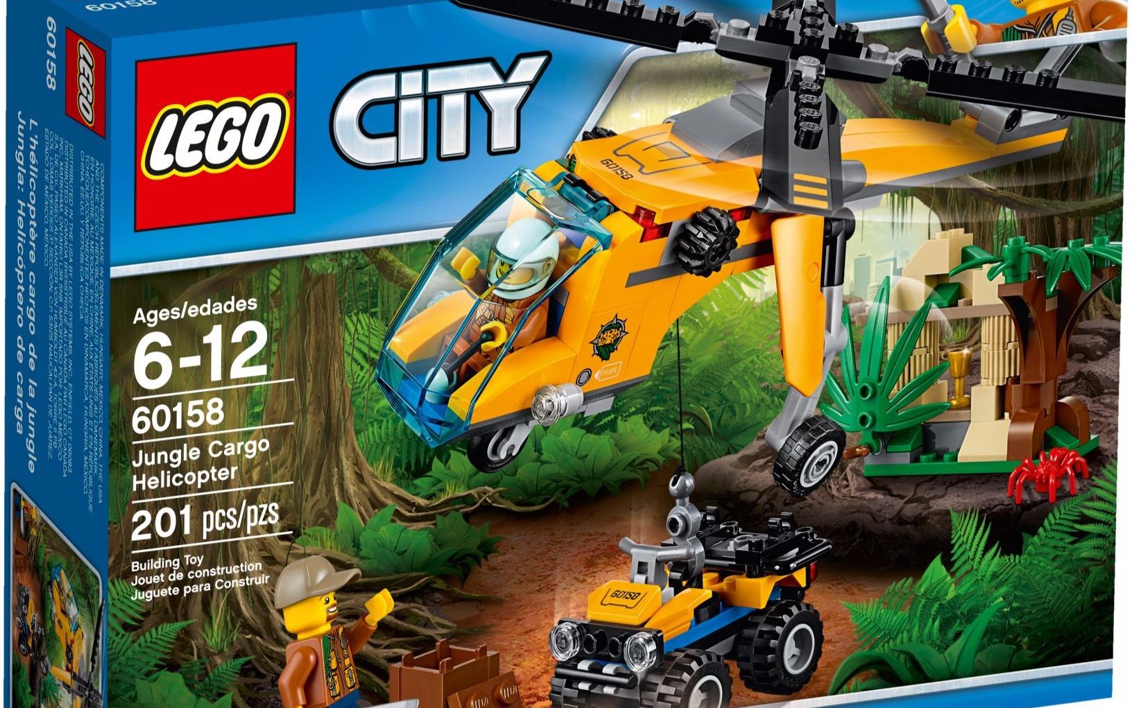Лего Сити вертолет 60158