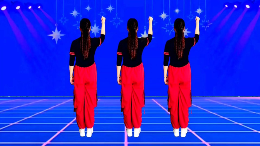 最新流行广场舞《狂浪人生》背面演示 动感时尚简单易学，邀您欣赏