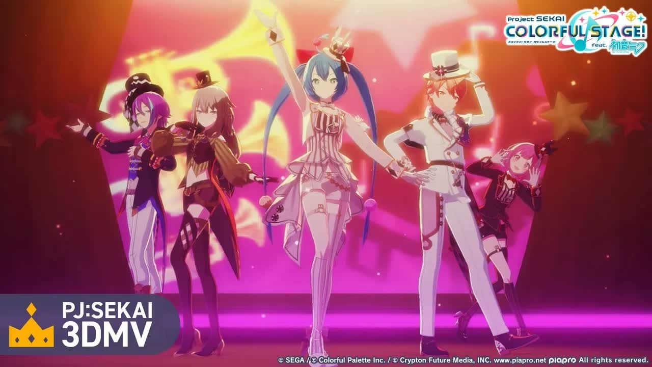 【中文CC字幕】【ワンダーランズ×ショウタイム × 初音ミク】ミラクルペイント（魔法笔刷）【3DMV／『世界计划 多彩舞台』收录曲】