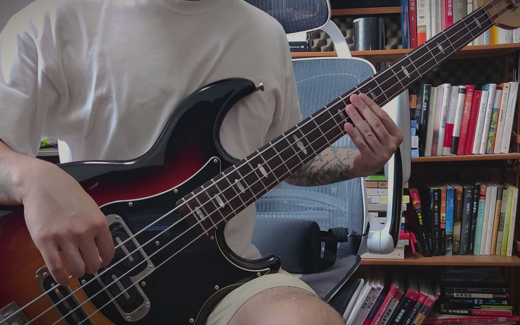 David Bowie - Space Oddity (Bass Cover Excerpt)