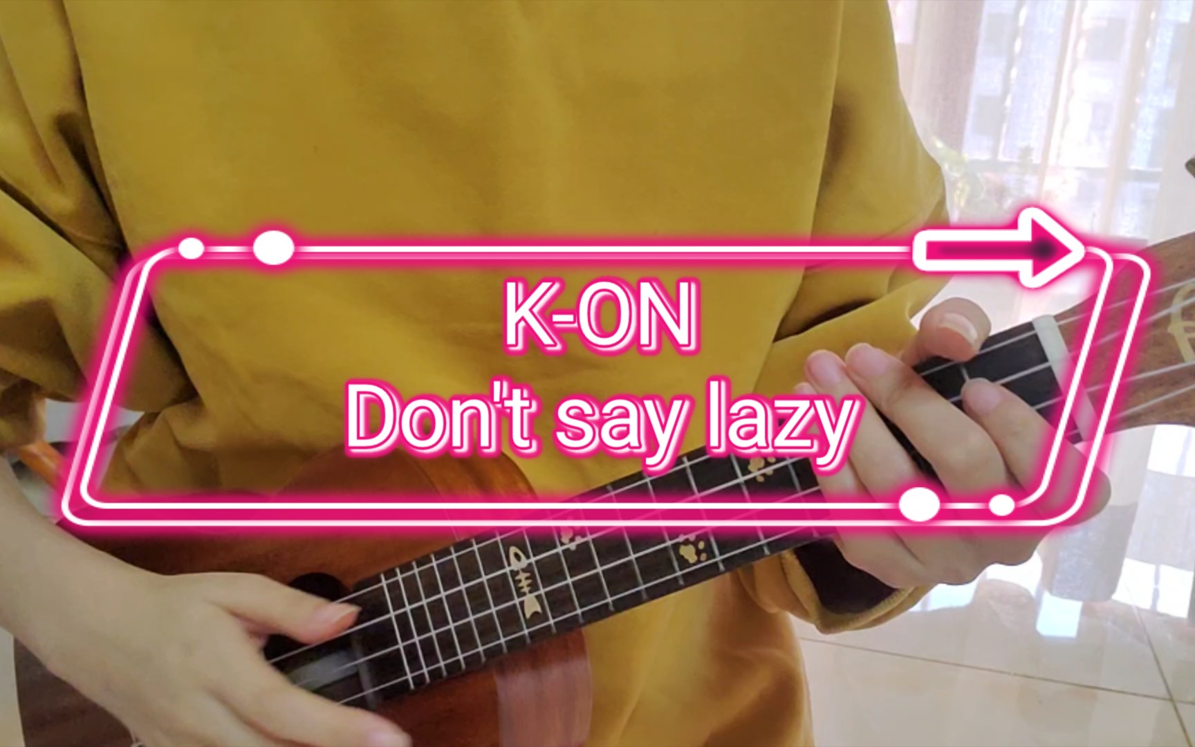 【谱】《Don't say "lazy"》-动画《K-ON!》片尾曲吉他指弹独奏 - 知乎
