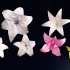 【折纸教程】百合花家族：五瓣和六瓣的百合花各两款 (Hyo Ahn) (附彩蛋) Origami Tutorial: L