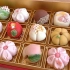 太漂亮了还可以吃！日本传统甜点，花蛋糕 - 韩国甜品店, 韩国美食