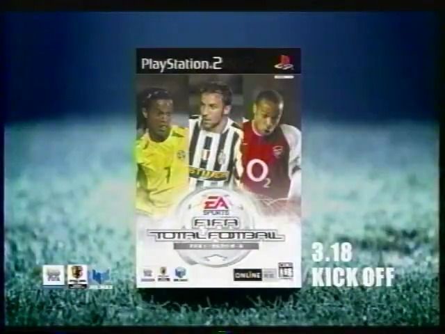 PS2游戏 FIFA完全足球 2004年3月18日发售