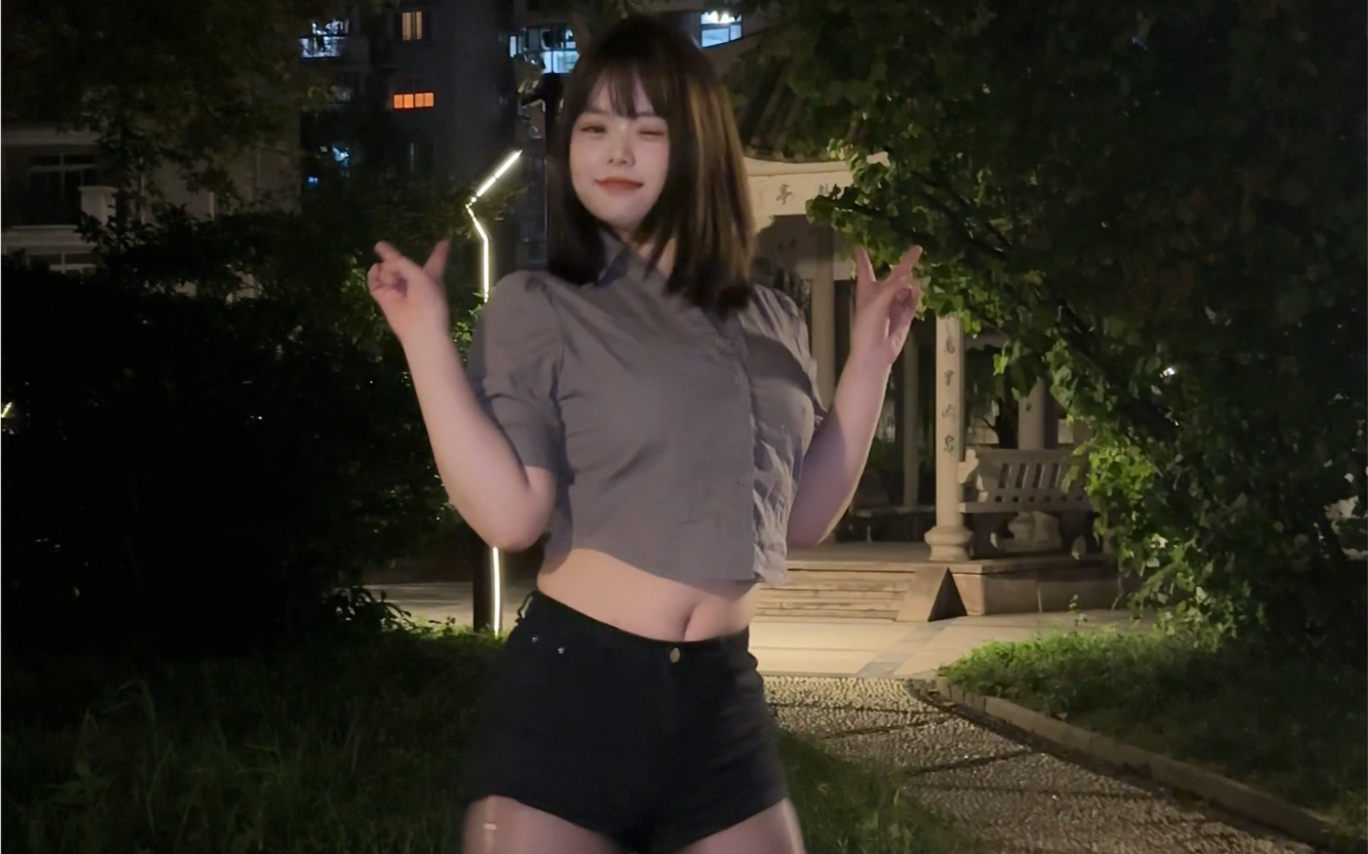 A dance you can do with a flutter of your legs