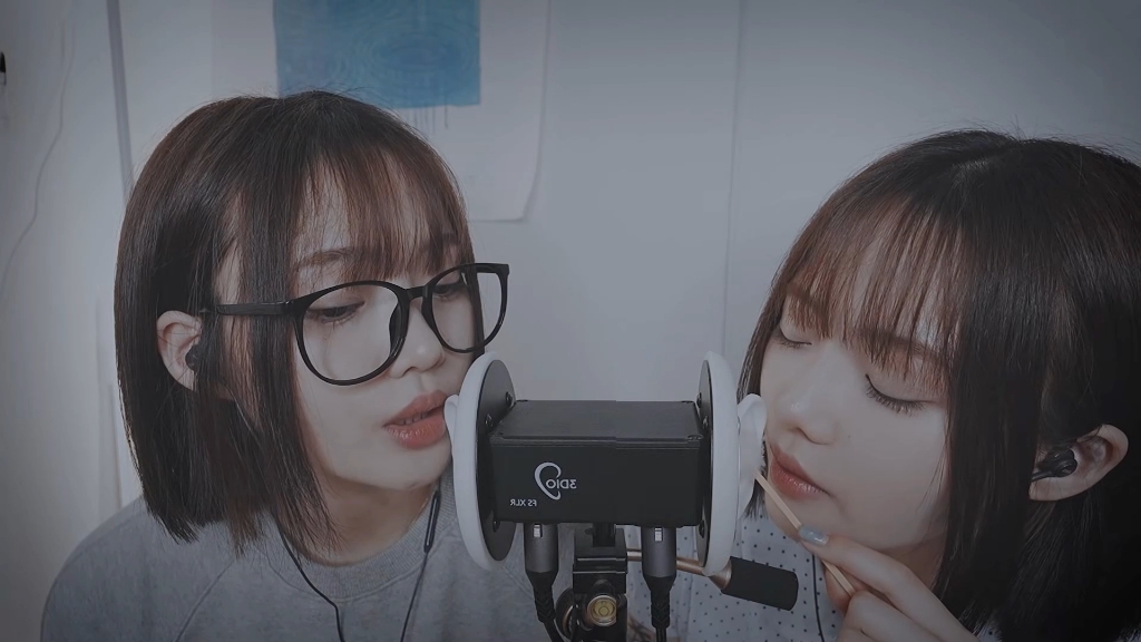 【Nareun_助眠哄睡】-姐妹儿给你掏耳朵两倍享受