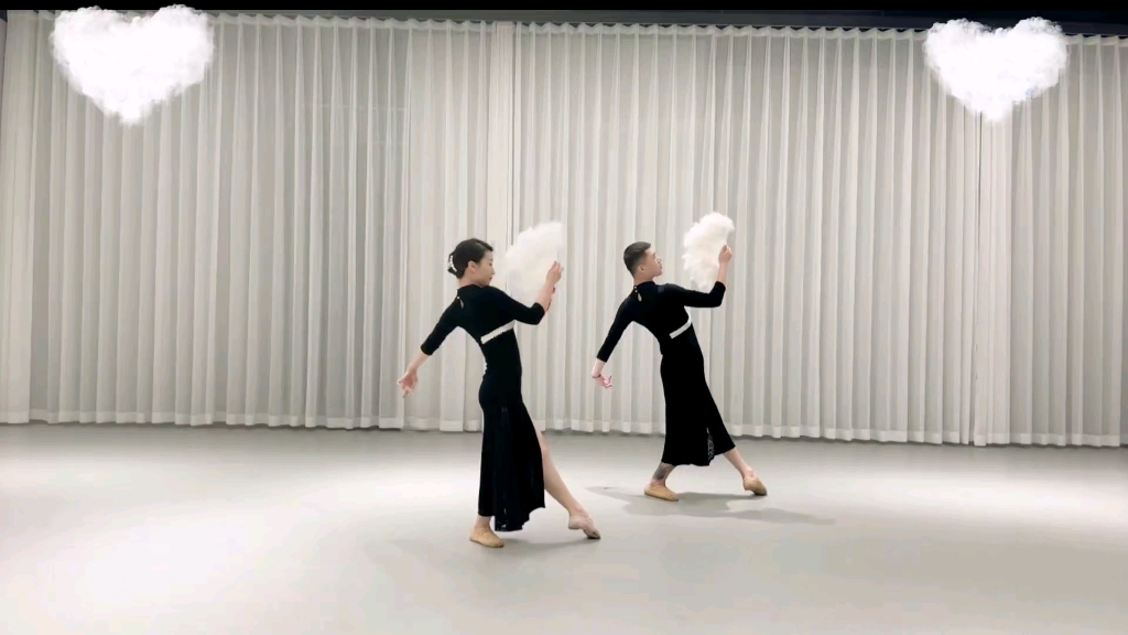 古典舞旗袍舞《女人花》舞蹈片段展示示范