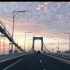 车行与漫步：在大东京地区高速公路经过东京湾的彩虹桥(1471)