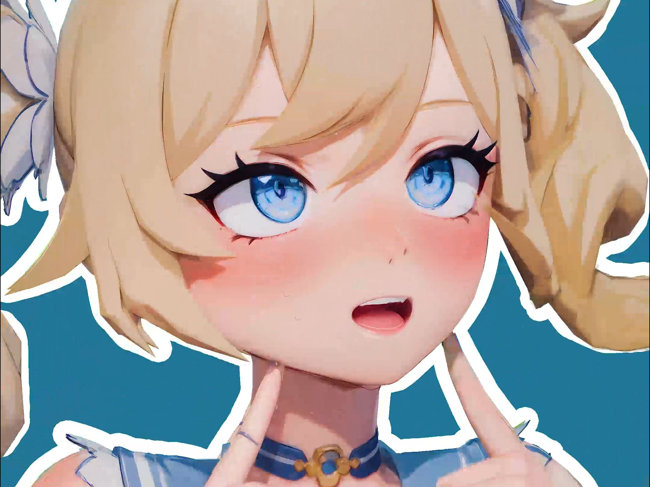 [AI Animation] Barbara's Face Reward ❤️
