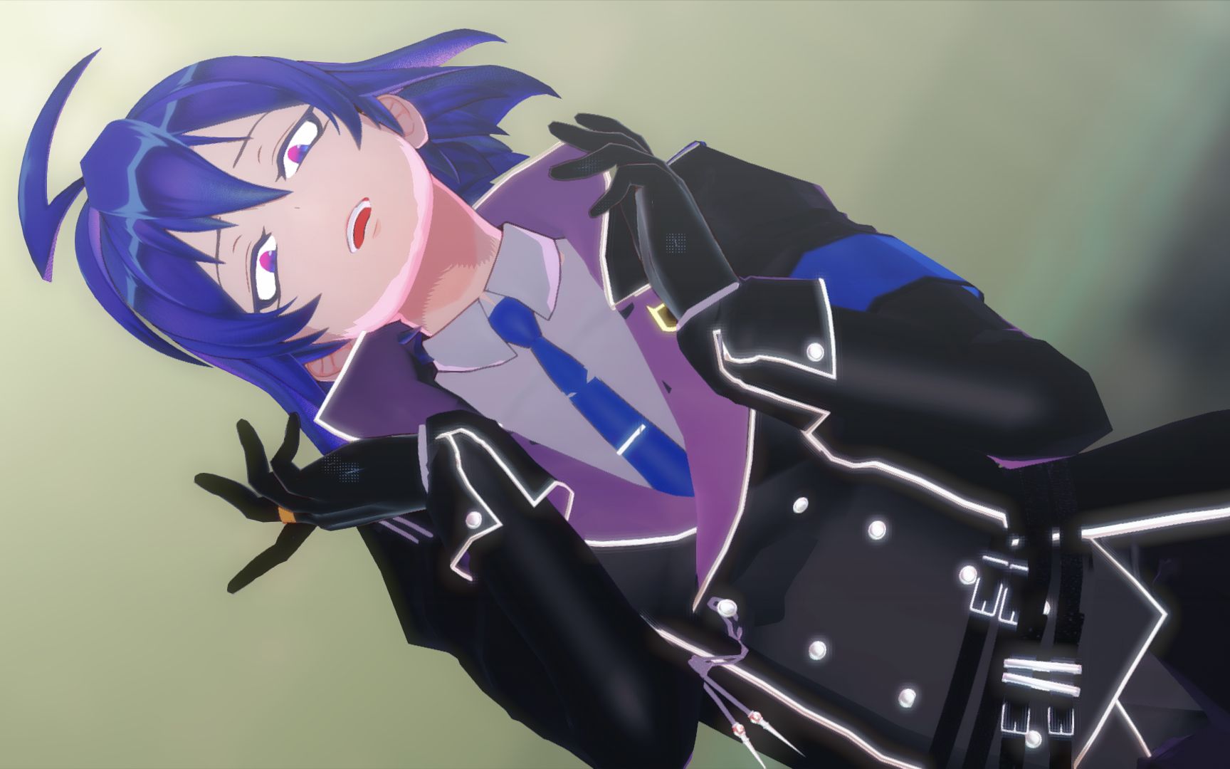 【魔入间/MMD】恶入间：危险却也想要拥有 连痛苦都甘愿承受