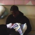 回顾：Travis与Kylie的女儿Stormi出生时
