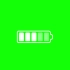 【绿幕素材】电池充电动画绿幕素材效果无版权无水印自取［1080 HD]