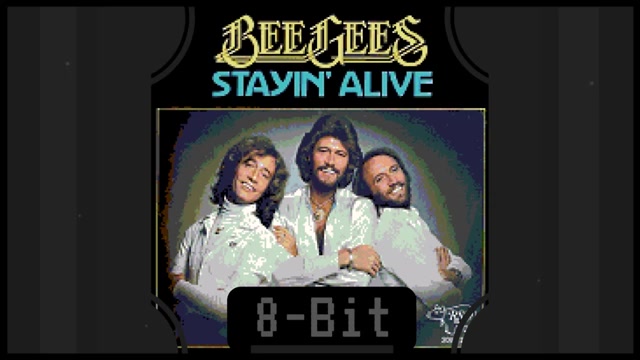 8 Bit Bee Gees Stayin Alive 哔哩哔哩 つロ干杯 Bilibili