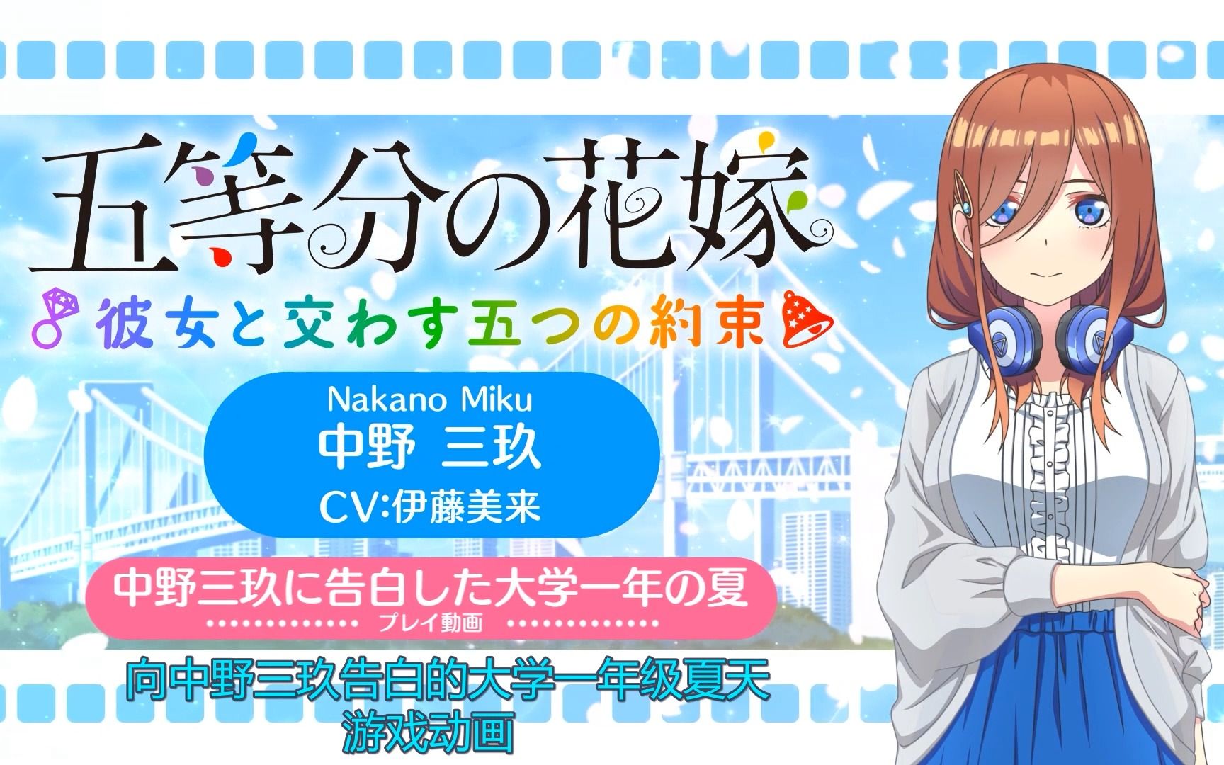 Nakano Itsuki 中野五月 / 5-Toubun no Hanayome - v1.0, Stable Diffusion LoRA