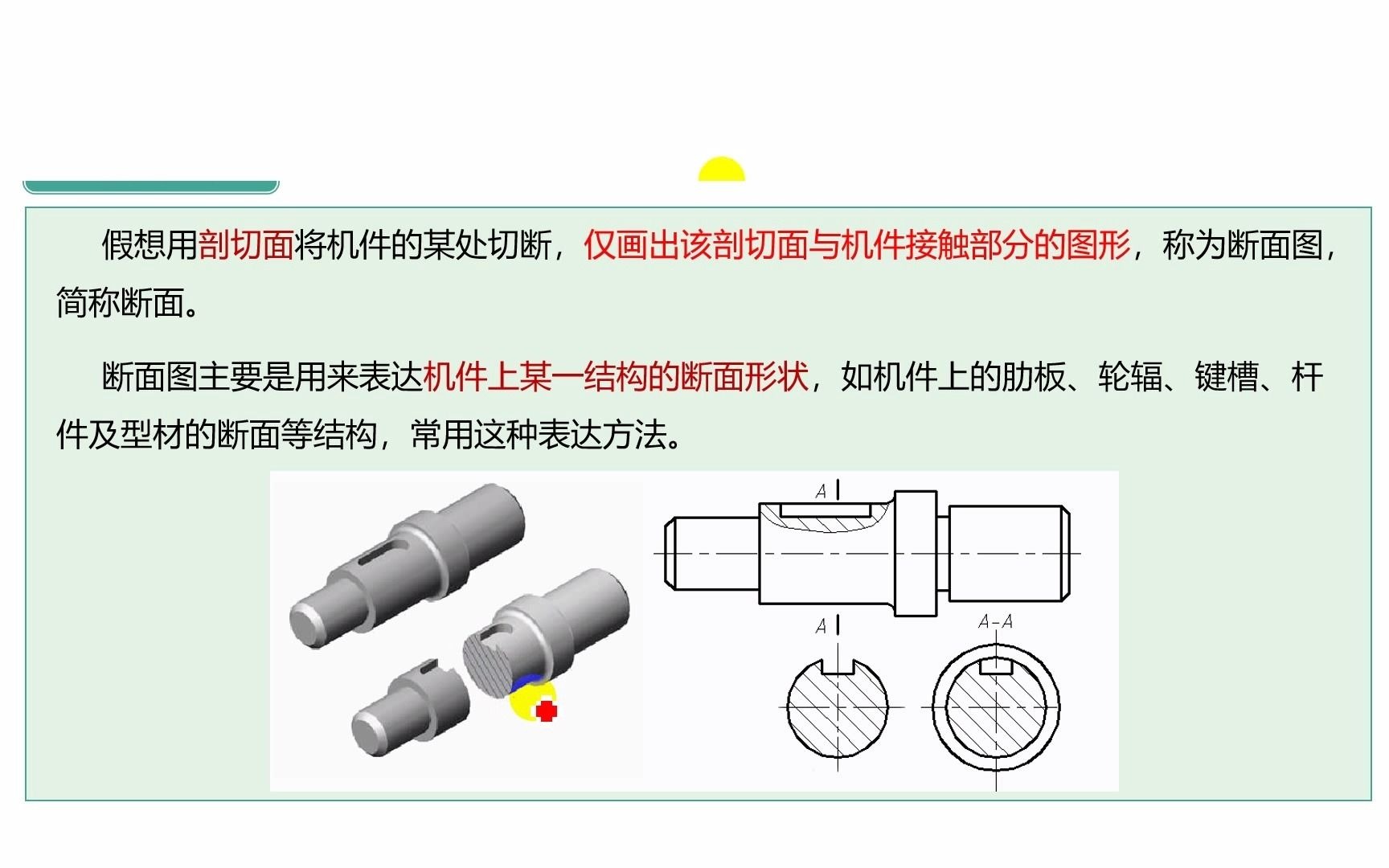 25 1讲什么是断面图 哔哩哔哩 つロ干杯 Bilibili