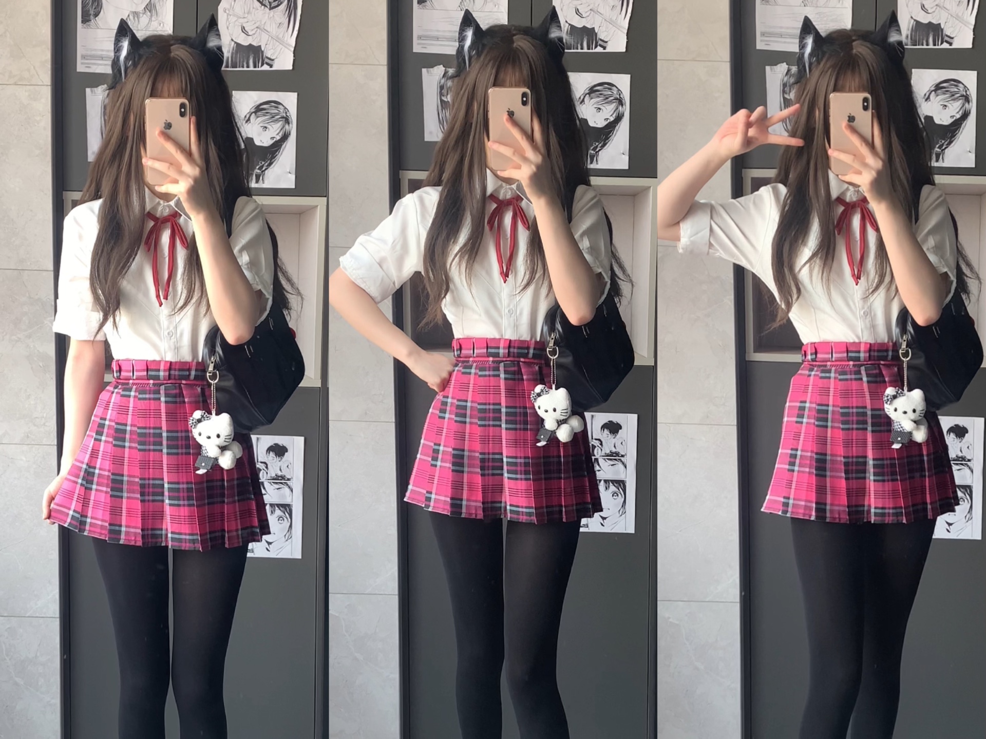 最近爱惨jk厚黑美学了！这太有动漫感了！