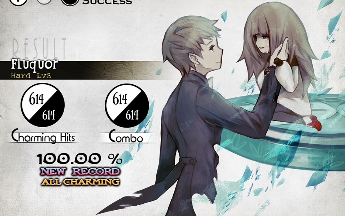【deemo】fluquor-hard lv8-100 all charming_哔哩哔哩)つロ