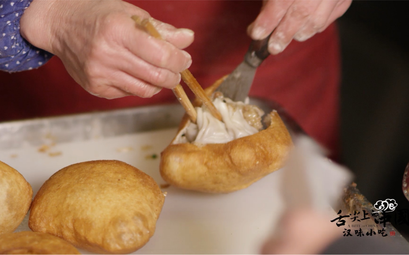 汉味小吃｜油饼包烧麦｜武汉特色小吃