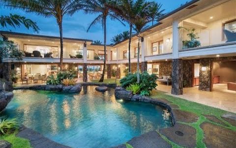 【house】Oahu's Most Significant Beachfront Estates（凯卢阿，夏威夷）