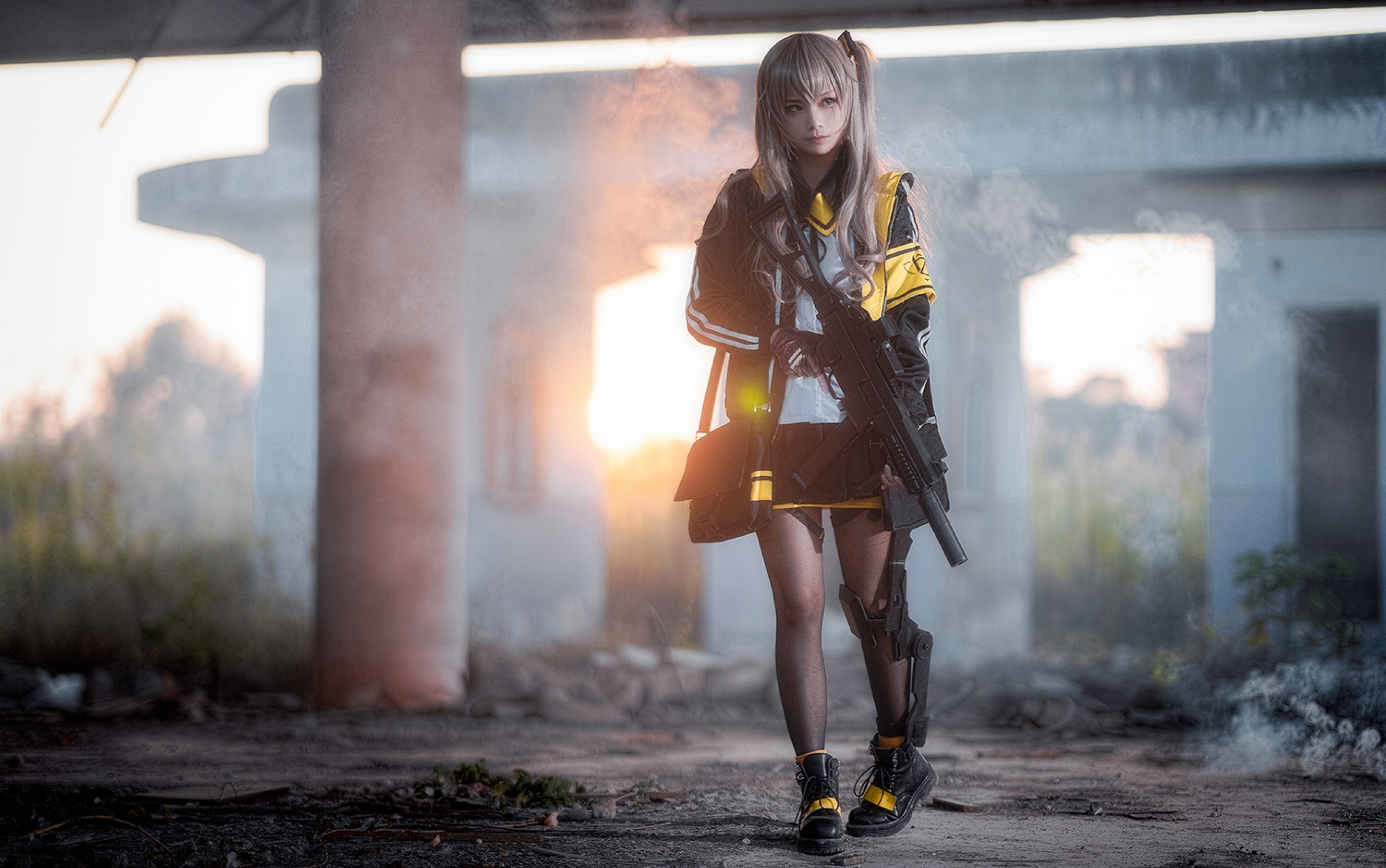 【河野华】少女前线cos会动的ump45 一个预告