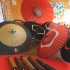 日本手工雨伞淀江伞制作过程，类似于油纸伞制作教程视频