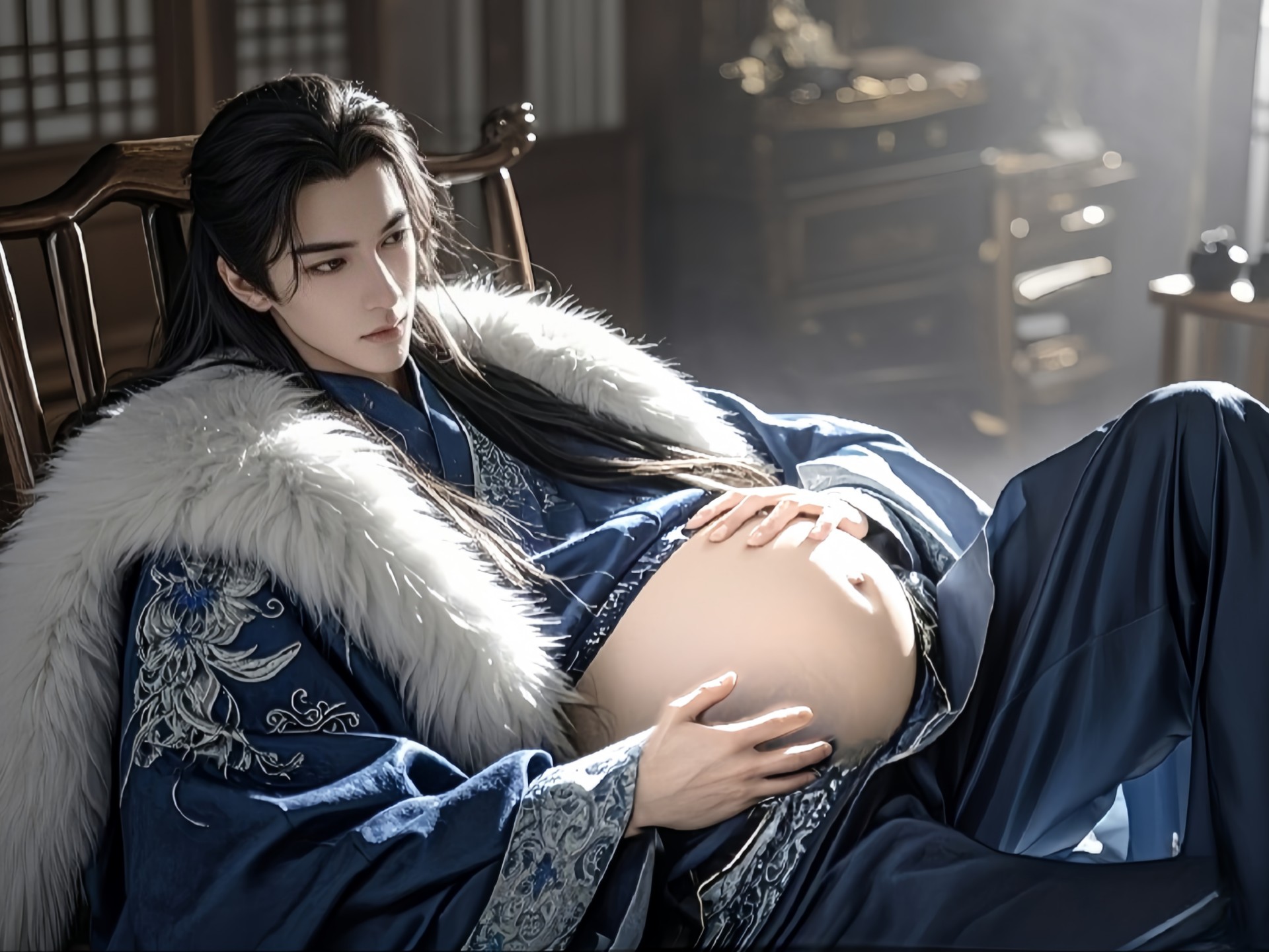 《男生子》重伤的师父被弟子强侵，腹中怀了他的孩子