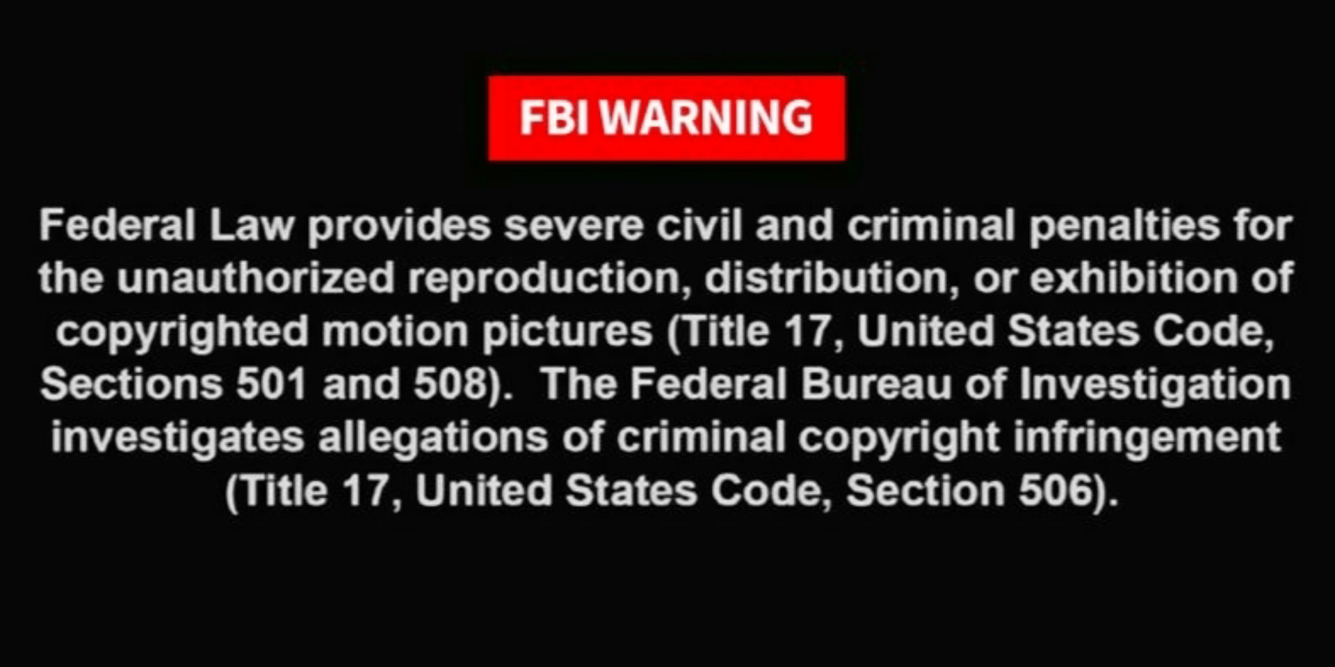 fbiwarning18岁以下禁止观看