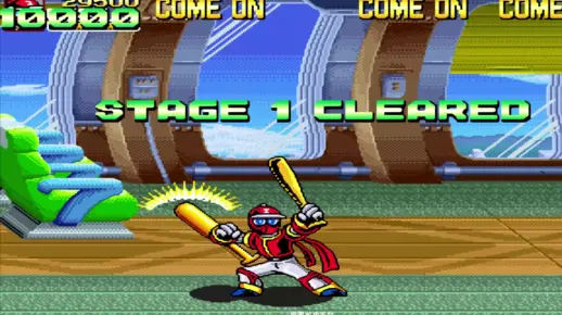 忍者棒球变身版一命通关 好久没手打游戏了 有点手生。