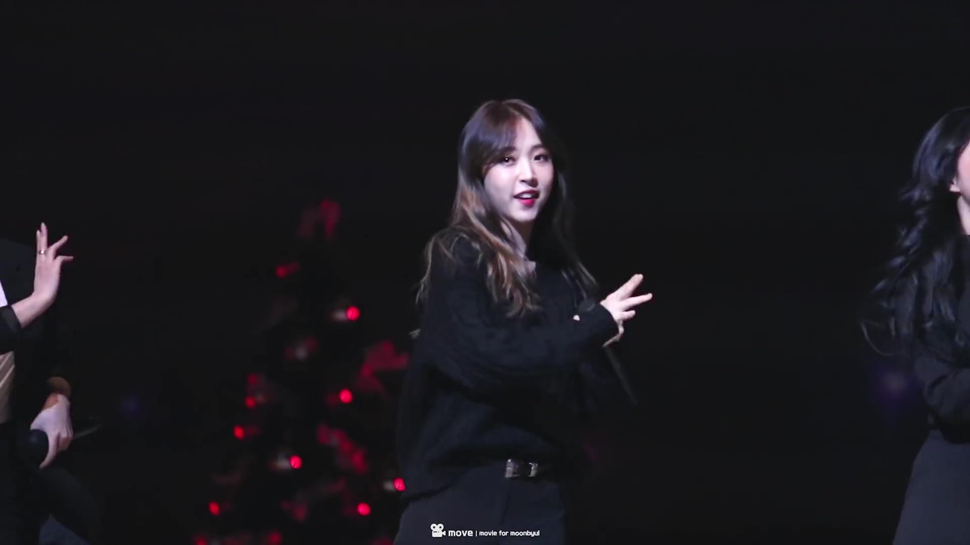 【mamamoo】171205 西京送年音乐会 玟星focus_korea相关_娱乐_bili