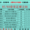 7/3今日足球扫盘，速度跟上啦，点赞加关注集好运