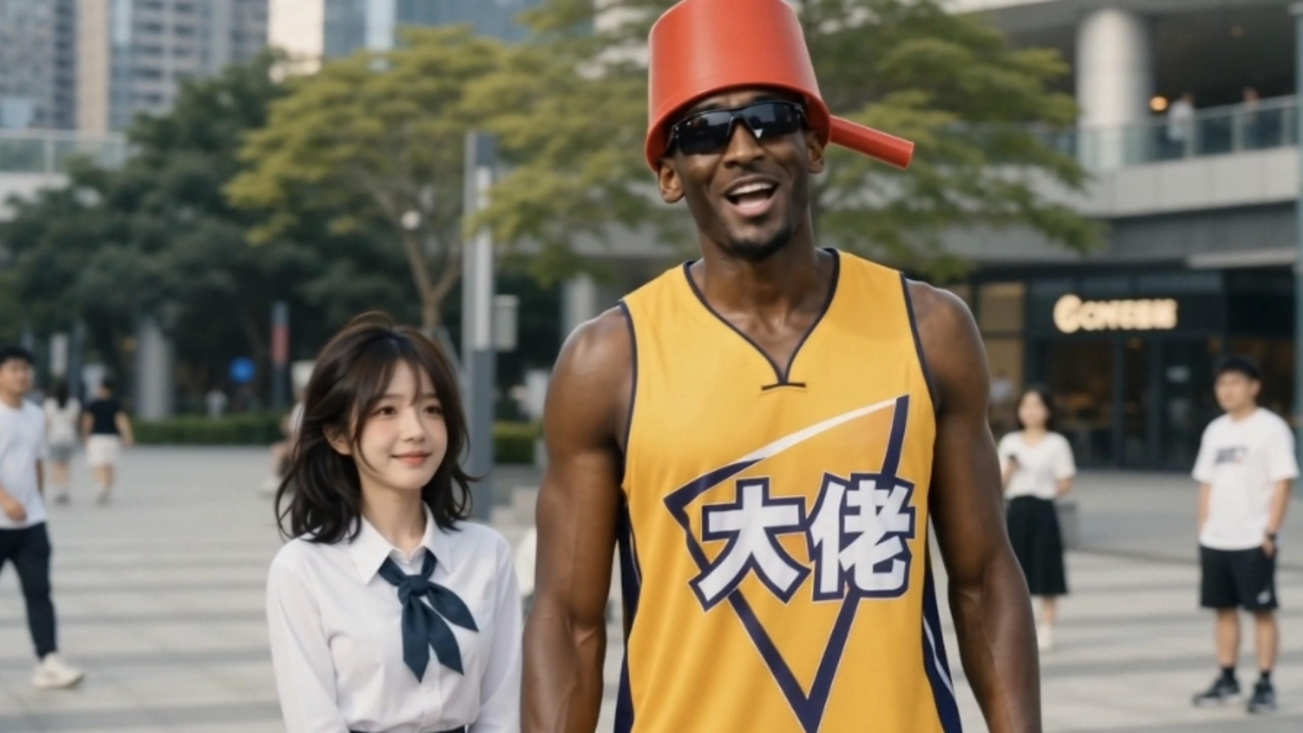 孩子们，出了社会老大来惯着你