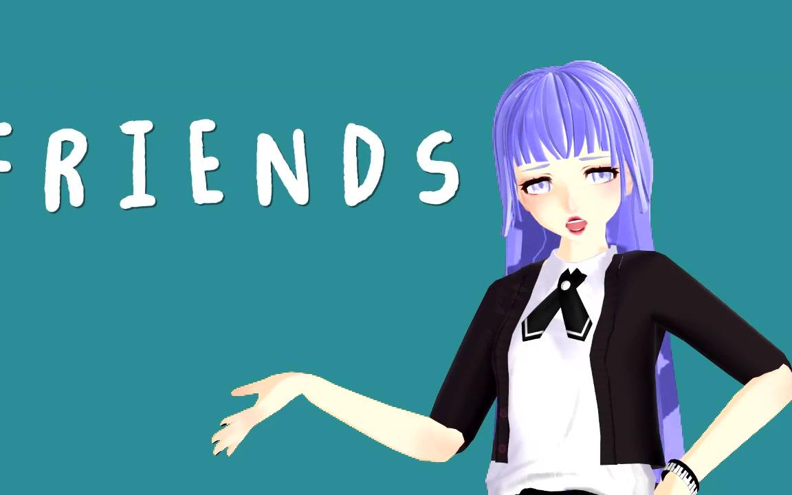 casualfriend,businesscasual 【mmd】friends【casual negi (miku)】