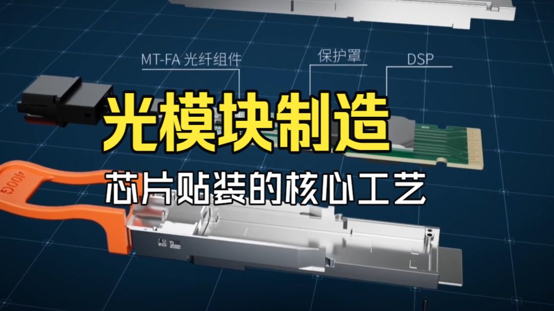 光模块是如何制造的？ 芯片贴装的核心工艺