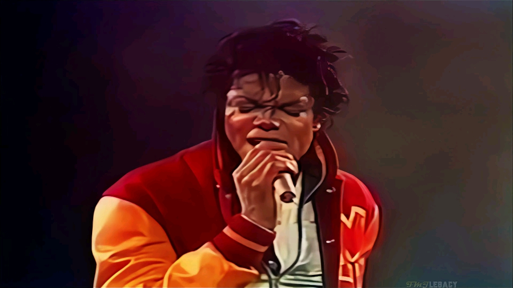 [4k60FPS]迈克尔杰克逊经典歌曲《thriller》1988伦敦温布利现场版