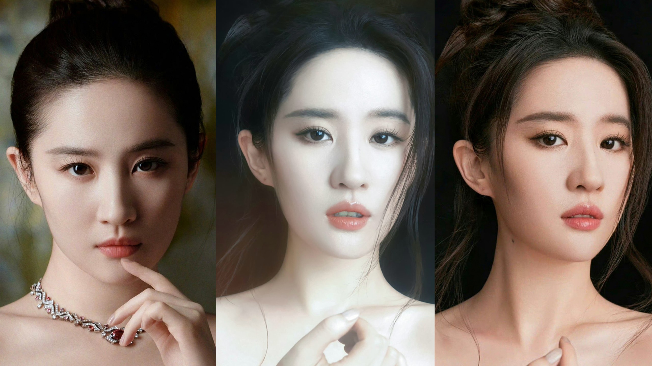 刘亦菲 冷脸盯！尽情释放吧【怼脸】