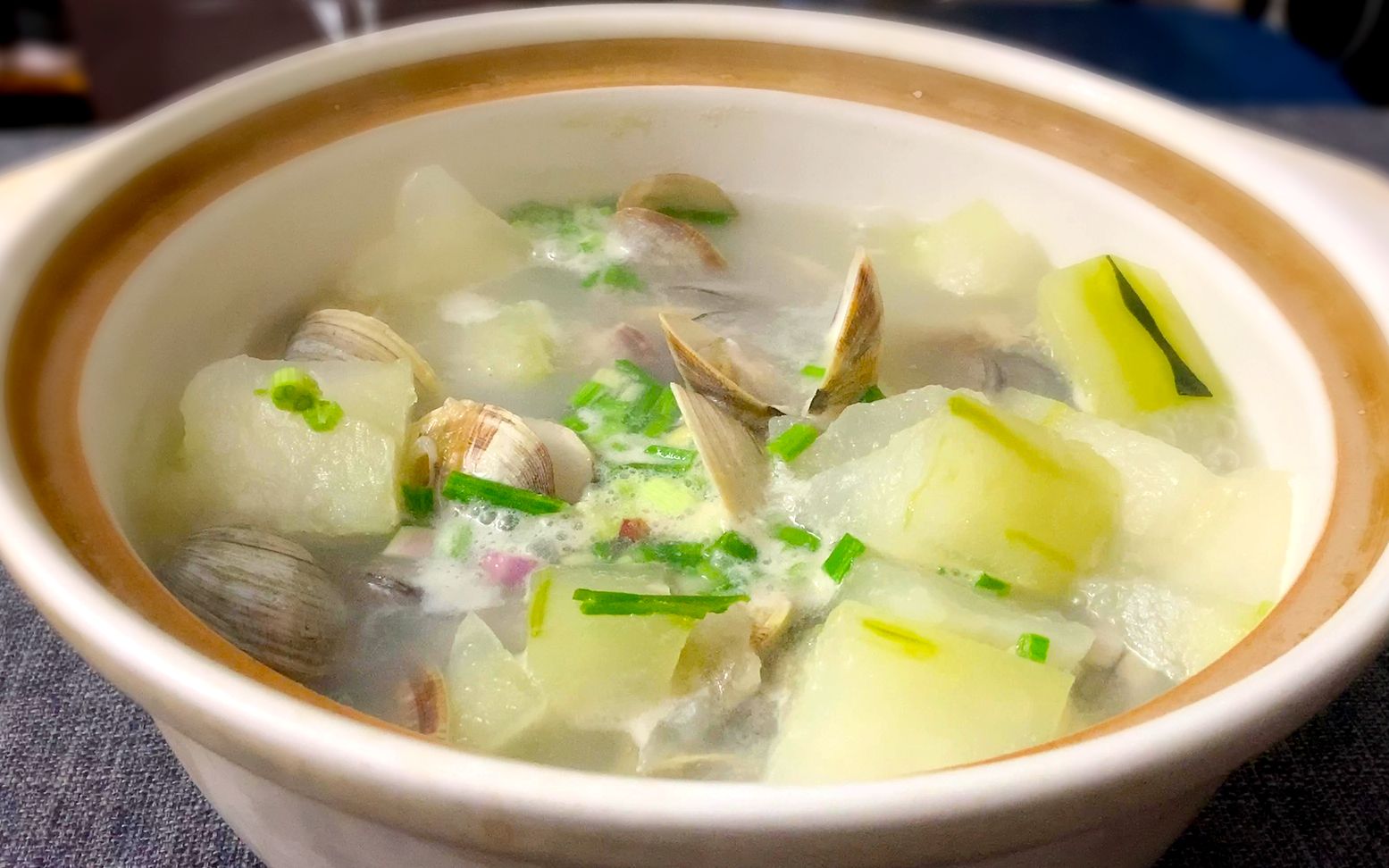 2013高考最新食谱:白蛤冬瓜汤的做法