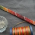 【编织手链】深秋彩虹镂空手环·简单编织手绳，点缀银珠的小心机，对色很简单，赶紧跟着视频编一条吧
