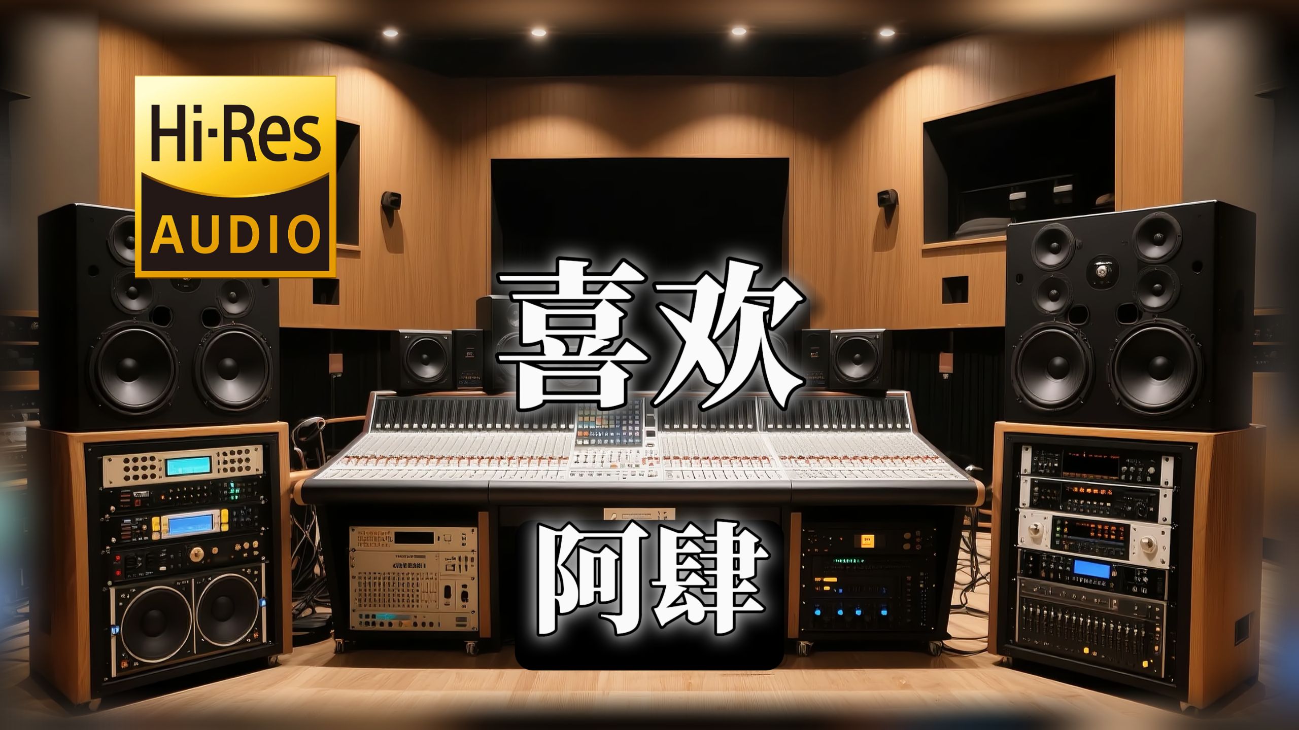 【𝐇𝐢-𝐑𝐞𝐬无损音质】｜《喜欢》- 阿肆 -‘然而再难堪 我依然 喜欢’